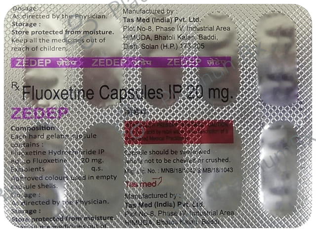 Zedep 20mg Capsule
