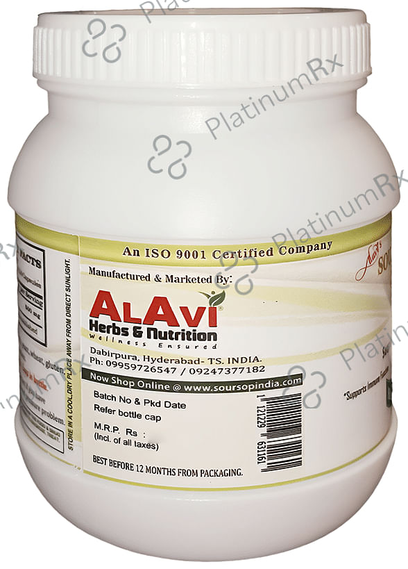 Alavi Soursop / Graviola Fruit Powder Capsule