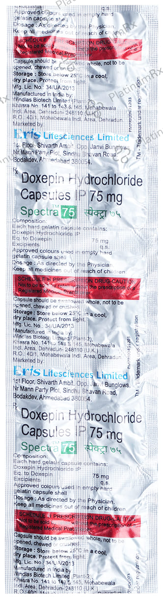 Spectra 75mg Capsule 10s