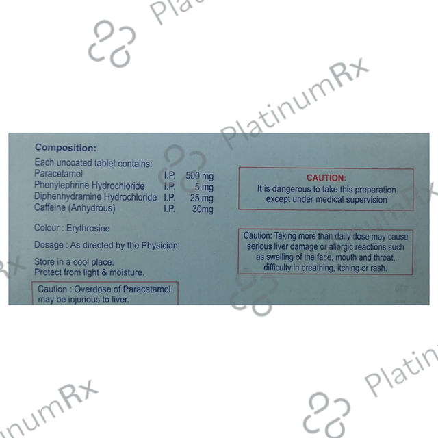 Sudin Cold Tablet 10s