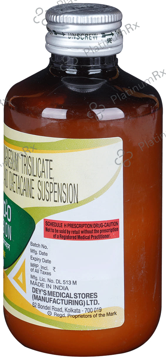 Solacid O Sugar Free Oral Suspension 170ml
