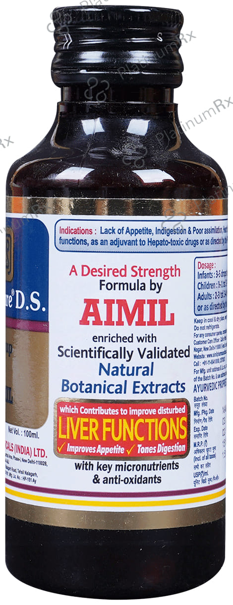 Aimil Amlycure DS Syrup 100ml