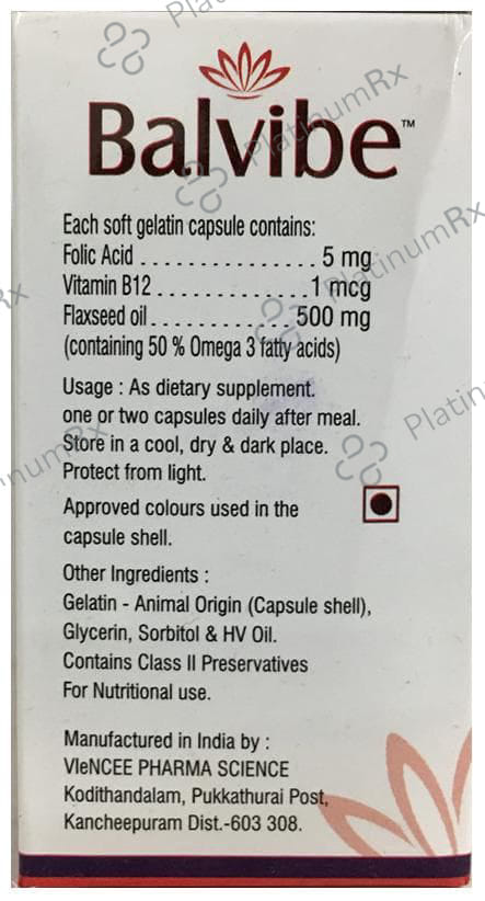 Balvibe Softgel Capsule 10s