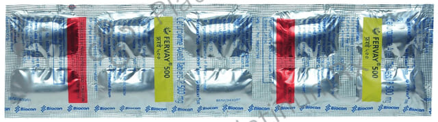 Fervay 500mg Tablet 10s