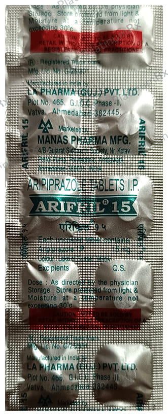 Arifril 15mg Tablet 10s