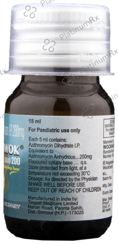 Aziwok 200mg Liquid Mango 15ml