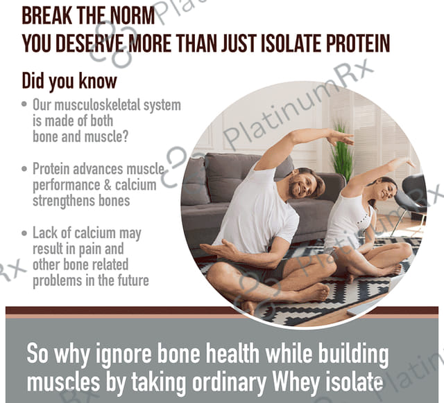Bon ISO Whey 100% Protein Isolate Powder Dark Chocolate