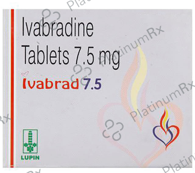 Ivabrad 7.5mg Tablet 15s