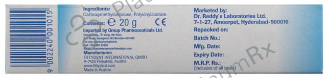 Fittydent Cream