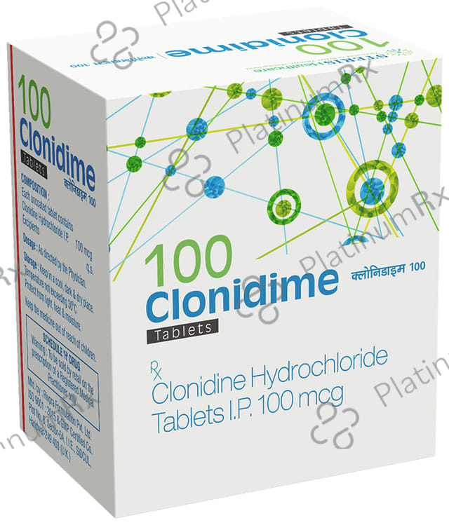 Clonidime 100mcg Tablet 30s
