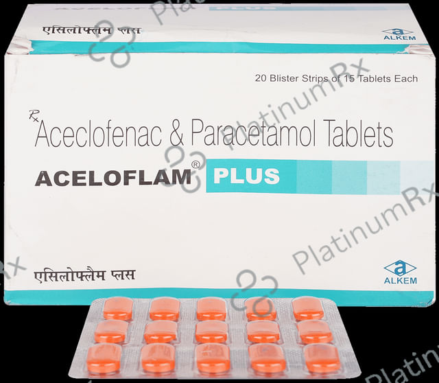 Aceloflam Plus 100/325mg Tablet 15s