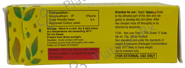 Tetminol Soap 75gm