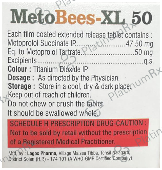Metobees XL 50 Tablet
