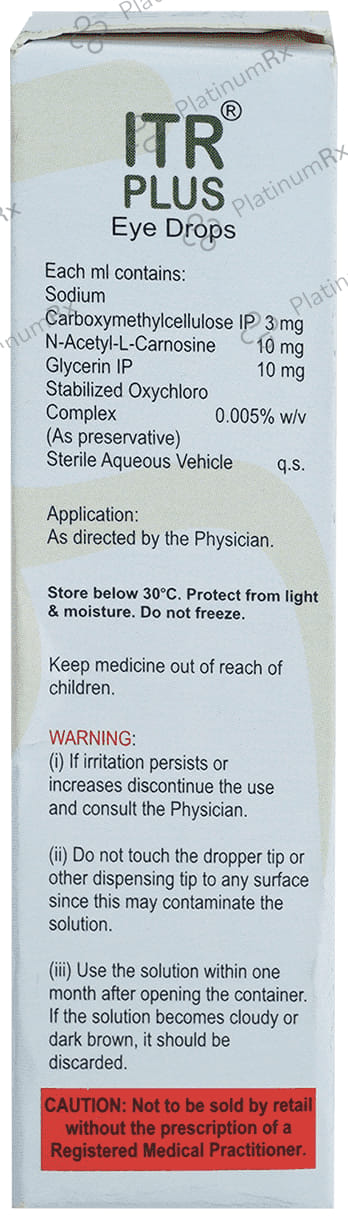 ITR Plus Eye Drop 10ml
