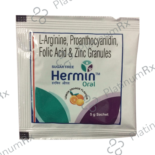 Hermin Lemon Orange Sachet 5gm