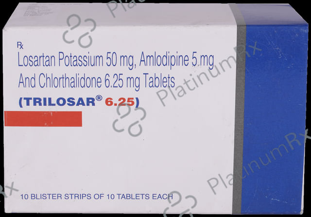 Trilosar 6.25 Tablet 10s