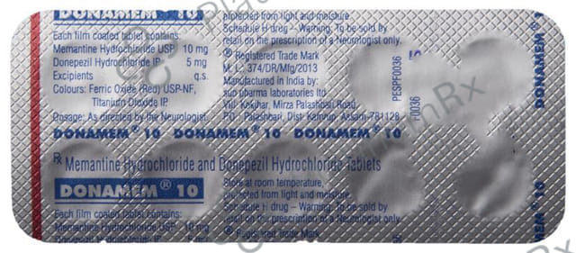 Donamem 5/10mg Tablet 10s