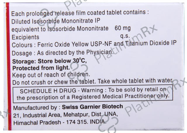Isonorm 60 SR Tablet