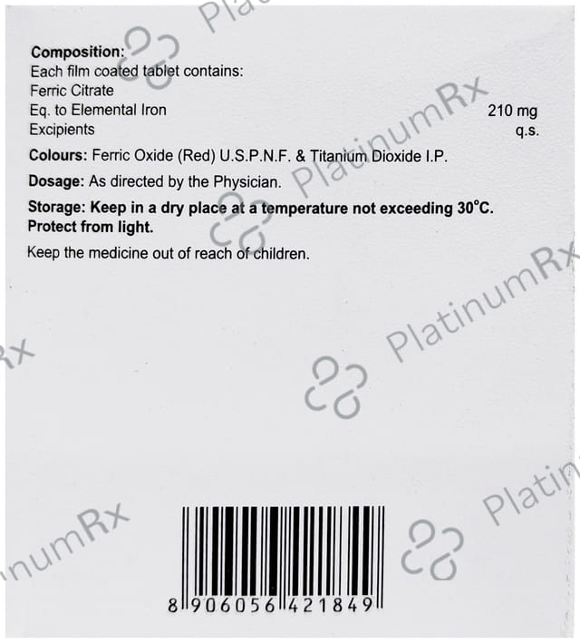 Phoscut Fer Tablet 10s