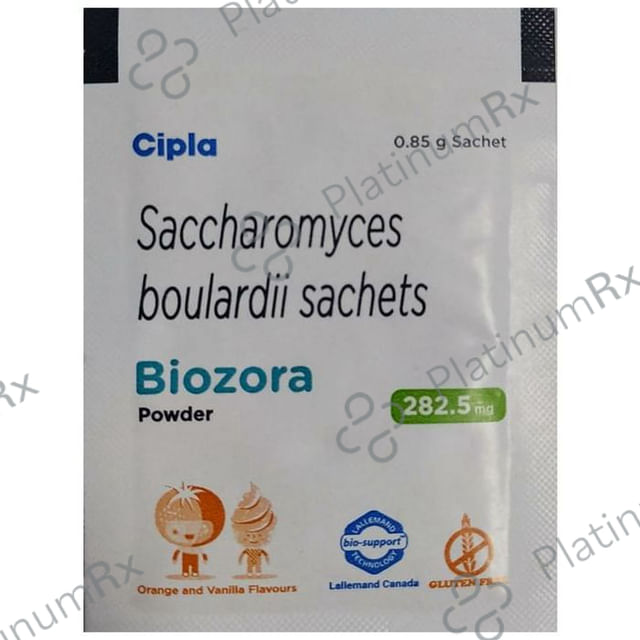 Biozora Powder Orange and Vanilla Gluten Free