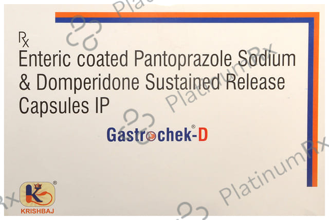 Gastrochek D 30mg/40mg Capsule