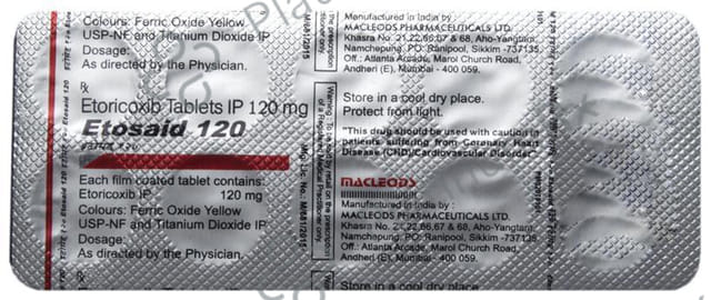 Etosaid 120 Tablet