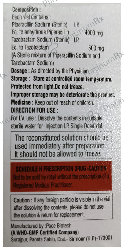 Piptasure Injection