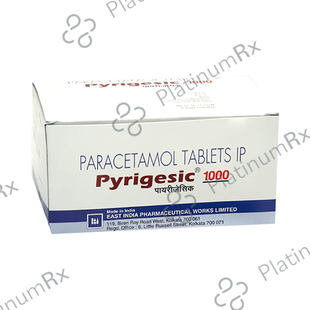 Pyrigesic 1000mg Tablet 10s