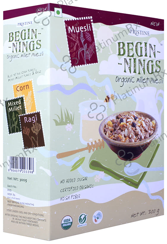 Pristine Beginnings Organic Millet Muesli 300 gm
