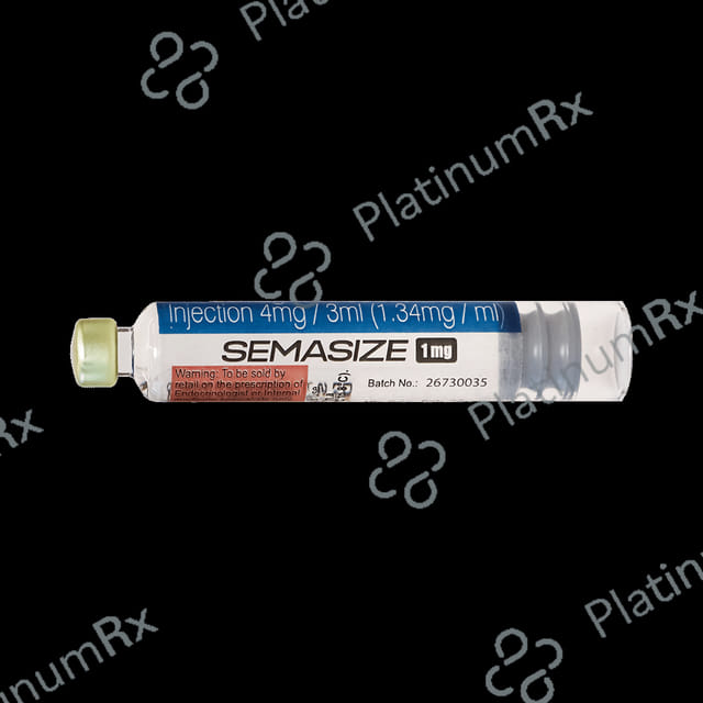 Semasize 1mg Solution for Injection (1 Cartridge,4 Needle,4 Alcohol Swab)