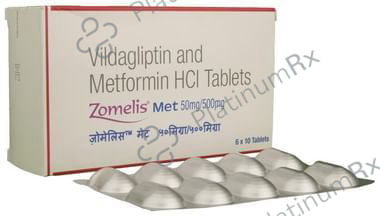 Zomelis Met 50/500mg Tablet 10s