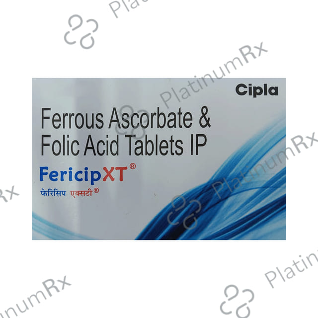 Fericip XT 100/1.5mg Tablet 10s