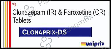 Clonaprix DS 0.5/25mg Tablet CR 10s