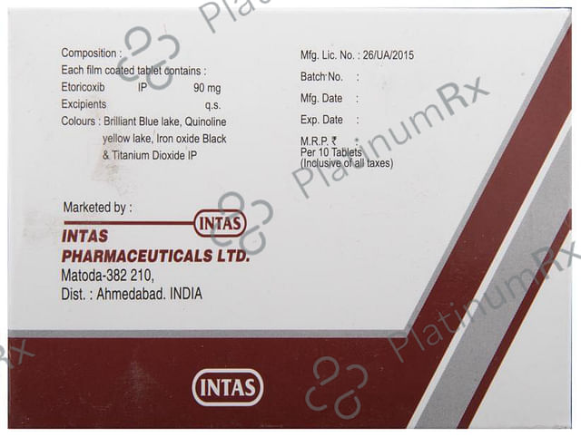 Intacoxia 90mg Tablet 10s