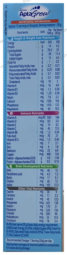 AptaGrow Chocolate Powder 400gm