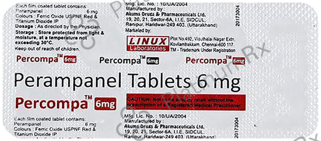 Percompa 6mg Tablet