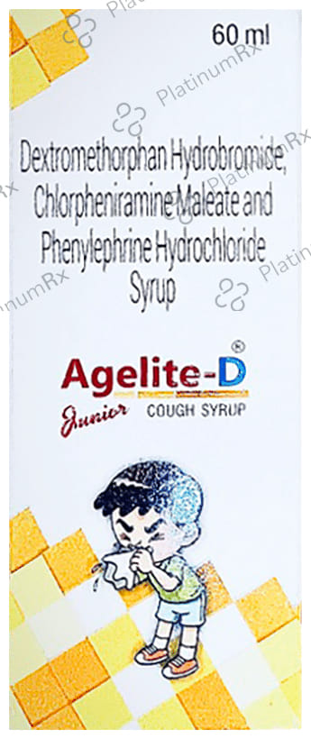 Agelite D 1/5/2.5mg Junior Syrup 60ml