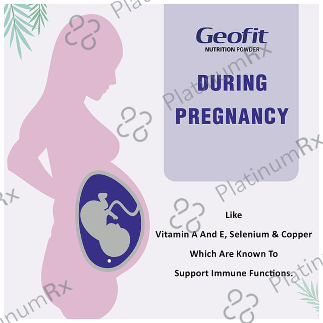 Geofit Mom Powder for Pregnant Women Vanilla