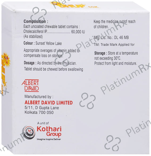 Dhup 60000IU Tablet 4s