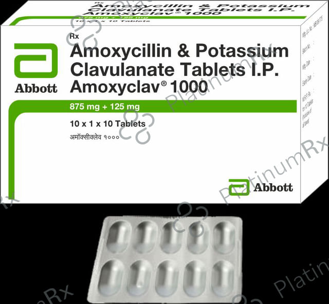 Amoxyclav 875/125mg Tablet 10s