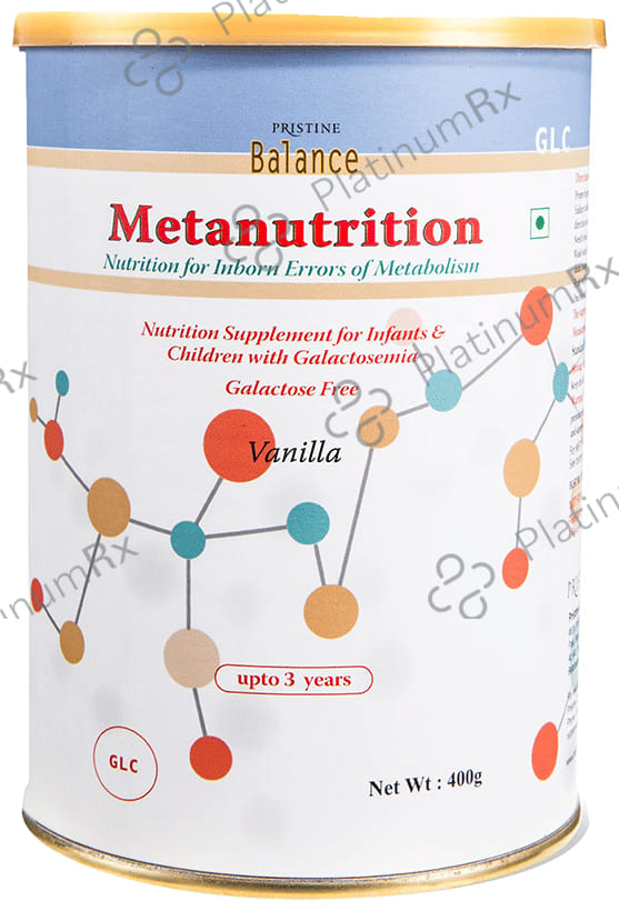 Pristine Balance Metanutrition GLC (Upto 3 Years) Powder Vanilla