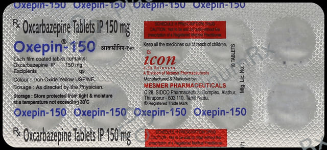Oxepin 150mg Tablet 10s