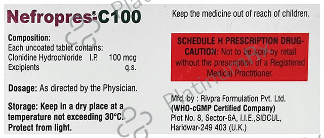 Nefropres C 100mcg Tablet
