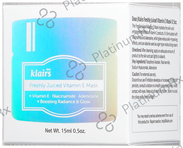 Klairs Freshly Juiced Vitamin E Mask 15 ml