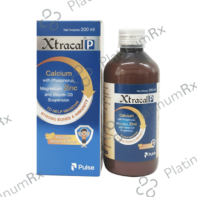 Xtracal P Oral Suspension Delicious Banana 200ml