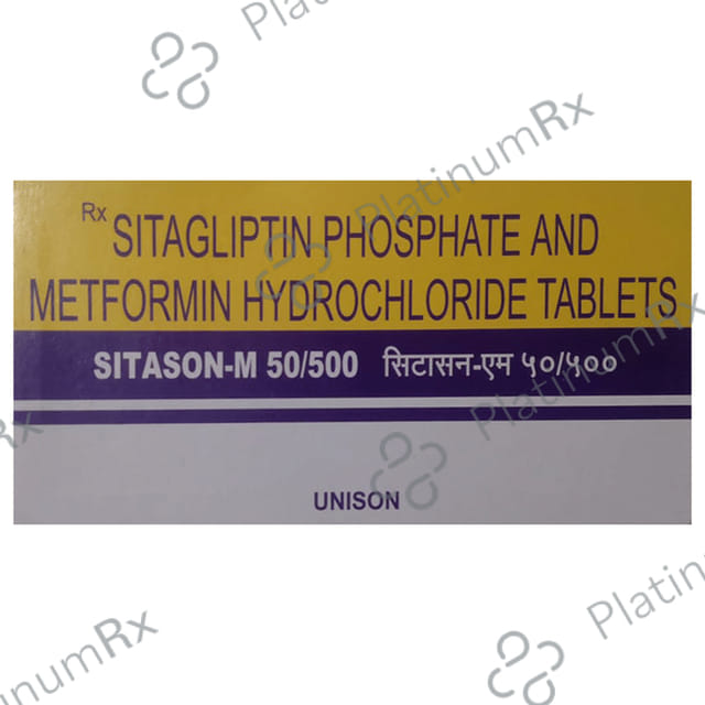 Sitason M 50/500mg Tablet 10s