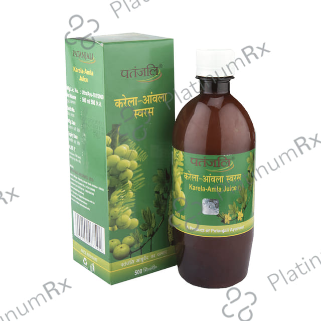 Patanjali Ayurveda Karela Amla Juice - Blood Purifier & Digestive Care Tonic