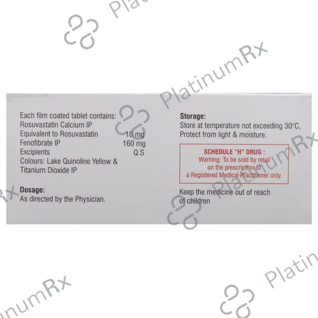 Rosuless F 160/10mg Tablet 10s