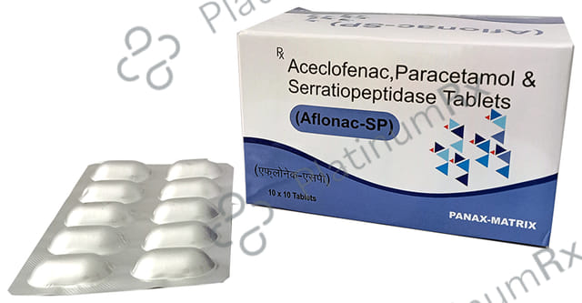 Aflonac SP 100/325/15mg Tablet 10s