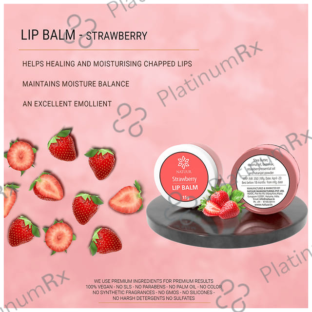 Natuur Balm Lip Strawberry